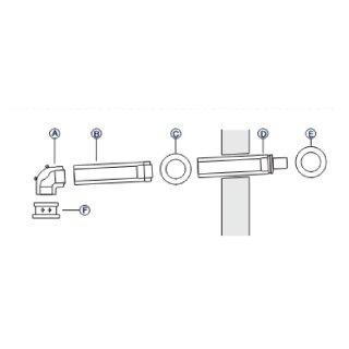 Buderus Grundbausatz WH-WS, d:60/100