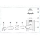 Buderus Grundbausatz GA-K,d:80/125d:110 Schacht DN110