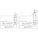 Buderus Grundbausatz DO-S, d:80/125 für...