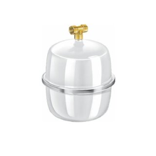 Buderus Logafix Ausdehnungsgefäß BU-TD 8  für Trinkwasseranlagen, 8 Liter, max. 10 bar, R 3/4" (DN20) , weiß - 80432070