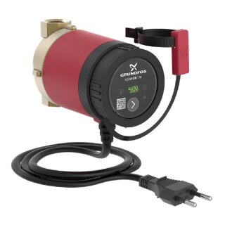 Grundfos COMFORT 15-14 B TA, BL: 80mm, R1/2" IG, Messing, mit AUTOADAPT-Funktion, Zirkulationspumpe - 7738331469
