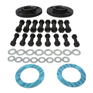 Grundfos Ausgleichsstücksatz A18 G2"xDN40, 2x20mm (H=20mm) PN6/10 aus Grauguss (GG) für Umwälzpumpen - 7738335398