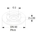 Grundfos Ausgleichsstücksatz A18 G2"xDN40,...