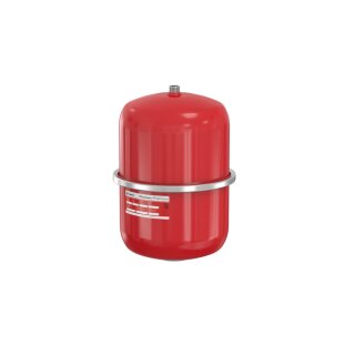 Flamco Membran-Druckausdehnungsgefäß Flexcon Premium 18/2.5  für Heizungs- u. Kühlanlagen, 18 Liter, bis 6 bar, bis 90°C, R 3/4", rot - 7738336760