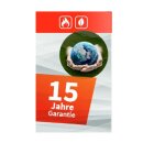 Flamco Membran-Druckausdehnungsgefäß Flexcon Premium 25/2.5  für Heizungs- u. Kühlanlagen, 25 Liter, bis 6 bar, bis 90°C, R 3/4", rot - 7738336761