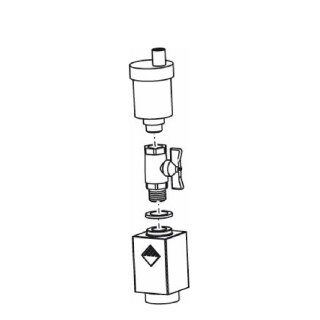Buderus/Bosch Entlüftersatz, DN20 - 83001057
