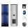 Buderus Solar-Paket Logaplus S105 für Trinkwasser 4,74 m² silber, 2x Flachkollektor SKN4.0 senkrecht, Edelstahl WW-Speicher ESM300, Solarstation KS0110 SC20/2, Solar Fluid - 7739606286