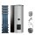 Buderus Solar-Paket Logaplus S111 für Trinkwasser 4,88 m² silber, 4x Vakuumröhrenkollektor SKR10 CPC, Edelstahl WW-Speicher ESM300, Solarstation KS0110 SM100/2 mit integr. Solarmodul, Solar Fluid, Anschluss-Set, Montage-Set Pfanne/Ziegel - 7739607368