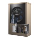 Buderus Luft-Wasser-Wärmepumpe Logatherm WLW196i-11 AR TP120 reversibel für monoenergetischen Betrieb mit integr. Pufferspeicher 120L, Innen- & Außeneinheit, Funkmodul MX400, schwarz - 7739616349