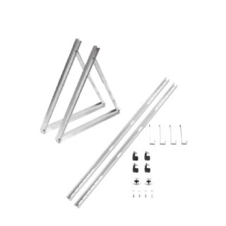 Buderus Aufdach-Aufständerung Grund-Set für 2 Kollektoren SKR10 CPC / SKR5, mit Sparrenanker-Set für Pfanne/Ziegel - 7739617356