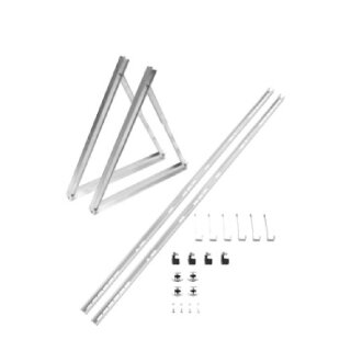 Buderus Aufdach-Aufständerung Grund-Set für 3 Kollektoren SKR10 CPC / SKR5, mit Sparrenanker-Set für Pfanne/Ziegel - 7739617359