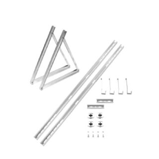 Buderus Erweiterungs-Set SKR5 / SKR10 CPC, Aufdach-Aufständerung, 2 Kollektoren, Schiefer/Schindel - 7739617360