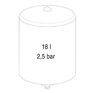 Ausdehnungsgefäß Solar für GB172i-17/24kW T210 - 87186689480
