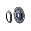 Flansch m. 1 1/2"Gewind. Flansch m. 1 1/2"Gewind.