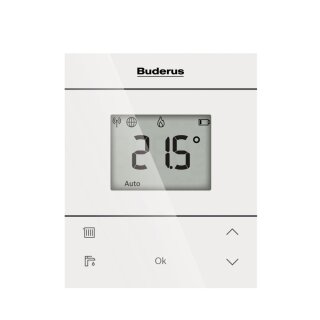Buderus Funkfernbedienung RC120 RF für Logamatic BC400 Bedieneinheit (MX400 Funkmodul  im Gerät erforderlich) - 7738112945
