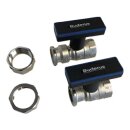 Buderus Logafix Pumpenkugelhahn-Set DN25, 1 Stück (1...