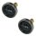 Buderus Logafix Umrüstsatz Thermometer-Set für Pumpenkugelhahn 1" (2 Stk in blau/rot) - 7738342238