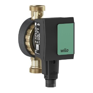 Wilo Star-Z NOVA A, BL: 138mm, R1/2" - G1" Außengewinde, PN10, 5Watt, 1x230V, Messing, Kugelabsperr- u. Rückschlagventil, Zirkulationspumpe - 7747222977