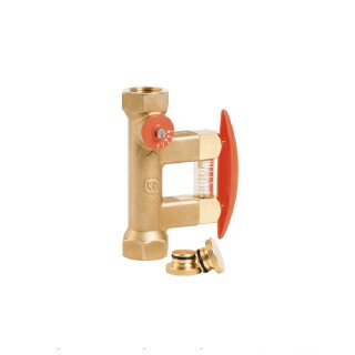 TACONOVA SD Solar HT Taco-Setter Bypass, DN20, 3/4"Innengewinde, max. 185°C, max. 16 bar, 2-12 l/min - 7747208515