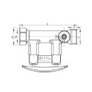 TACONOVA SD Solar HT Taco-Setter Bypass, DN20,...