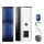 Buderus Solar-Paket Logaplus S70 für Trinkwasser 4,74 m² weiß, 2x Flachkollektor SKN4.0 senkrecht, WW-Speicher SMS310 mit integr. Solarstation KS0105T SM100, Solar Fluid, Anschluss-Set, Montage-Set Pfanne/Ziegel - 7739618387