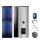 Buderus Solar-Paket Logaplus S70 für Trinkwasser 4,74 m² silber, 2x Flachkollektor SKN4.0 senkrecht, WW-Speicher SMS310 mit integr. Solarstation KS0105T SM100, Solar Fluid, Anschluss-Set, Montage-Set Pfanne/Ziegel - 7739618388