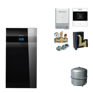 Buderus WSW196i.2-16 Wärmepumpen-Paket Logaplus WSW E3, Funkmodul MX400, Fernbedienung RC220 - 7739619883