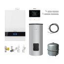Buderus GB192i.2-15 kW Gas-Brennwert Paket Logaplus W50,...