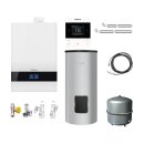 Buderus GB192i.2-15 kW Gas-Brennwert Paket Logaplus W50,...