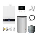 Buderus GB192i.2-25 kW Gas-Brennwert Paket Logaplus W50,...
