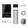 Buderus GB192i.2-15 kW Gas-Brennwert Paket Logaplus W50, Warmwasserspeicher SU160, Bedieneinheit BC400, Fernbedienung RC220, schwarz - 7739621190