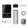 Buderus GB192i.2-15 kW Gas-Brennwert Paket Logaplus W50, Warmwasserspeicher SU200, Bedieneinheit BC400, Fernbedienung RC220, schwarz -7739621192