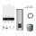 Buderus GB192i.2-50 kW Gas-Brennwert Paket Logaplus W50, Edelstahl-Warmwasserspeicher ESU300, Bedieneinheit BC400, weiß - 7739621205