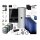 Buderus GB192i.2-25 kW Gas-Brennwert Paket Logasys SL122, Pufferspeicher PNR750ES, Frischwasserstation FS/2, 5x Solarkollektor SKT1.0, schwarz - 7739621251