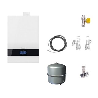 Buderus GB192i.2-50 kW Gas-Brennwert Paket Logaplus W50S, Bedieneinheit BC400, 1 Heizkreis - 7739621270