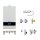 Buderus 
GB172i.2-24 kW T50 Gas-Brennwert Paket Logaplus W26, integrierter Rohwendelspeicher, Bedieneinheit BC400, Aufputz - 7739621326