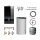 Buderus GB182i.2-20 kW H Gas-Brennwert Paket Logaplus W42, Warmwasserspeicher 
S120, Bedieneinheit BC400, schwarz - 7739621361