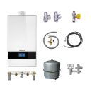 Buderus GB182i.2-20 kW W H Gas-Brennwert Paket Logaplus...