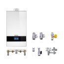Buderus GB182i.2-20 kW KDW H Gas-Brennwert Paket Logaplus...