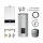 Buderus GB182i.2-45 kW WH Gas-Brennwert Paket Logaplus W42, Warmwasserspeicher SU300, Bedieneinheit BC400, 1 Heizkreis, weiß - 7739621382