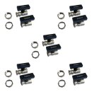 Buderus Logafix Pumpenkugelhahn-Set DN32, 5 Stück (5...