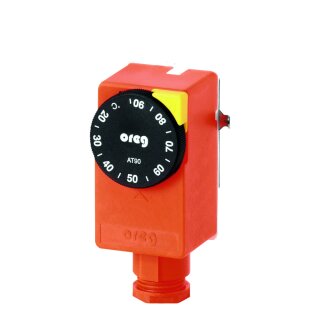 Eberle Anlegethermostat AT 90E, 20° bis 90°C, ohne Stecker und Kabel - 80155124