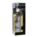 Buderus Luft-Wasser-Wärmepumpe Logatherm WLW186i-12 T180  monoenergetische Inneneinheit mit integr. emaillierten Warmwasserspeicher 180L, Pufferspeicher 16L, Funkmodul MX400, schwarz  - 8738212425