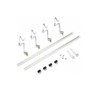 Buderus Grund-Set Aufdach SKN4.0-s / SKT1.0-s, Pfanne/Ziegel/Biberschwanz, senkrecht - 7736614796