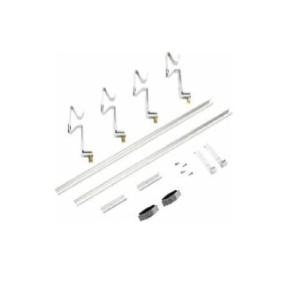 Buderus Aufdachmontage Erweiterungs-Set SKN4.0s / SKT1.0s, Pfanne/Ziegel/Biberschwanz, senkrecht - 7736614799