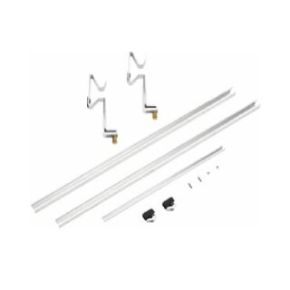Buderus Aufdachmontage Zusatz-Grund-Set SKN4.0s / SKT1.0s, Pfanne/Ziegel, mit Sparrenanker-Set, senkrecht - 7739610082