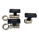 Buderus Logafix BUE-Plus 2 25/1-6 180mm inkl. Pumpenkugelhahn-Set für Vor-/Rücklauf 1" - 7739622540
