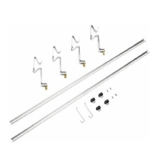 Buderus Aufdachmontage Grund-Set SKT1.0w, Pfanne/Ziegel, mit Sparrenanker-Set, waagerecht - 7739610088