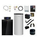 Buderus KB195i.2-19 kW Öl-Brennwertkessel-Paket Logaplus K80, Blaubrenner BZ1.1, Warmwasserspeicher SU200.5 S-A, Heizkreis-Set HS25/6 BU (ungemischt), Abscheidergruppe MSL25, Regelgerät IMC120, Bedieneinheit BC400, Funkmodul MX400 - 7739622678