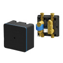 Buderus KB195i.2-19 kW Öl-Brennwertkessel-Paket Logaplus K80, Blaubrenner BZ1.1, Warmwasserspeicher SU300.5 S-C, Heizkreis-Set HS25/6 BU (ungemischt), Abscheidergruppe MSL25, Regelgerät IMC120, Bedieneinheit BC400, Funkmodul MX400 - 7739622679